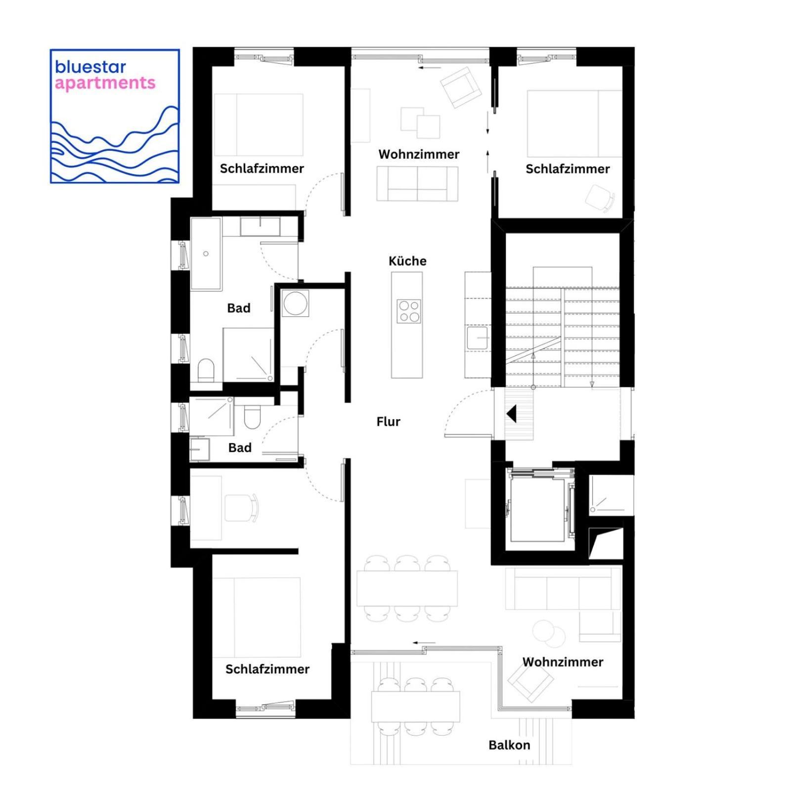 Bluestar Apartments Am Storkower See Inkl Badesteg Und Gartensauna Storkow  Exterior foto